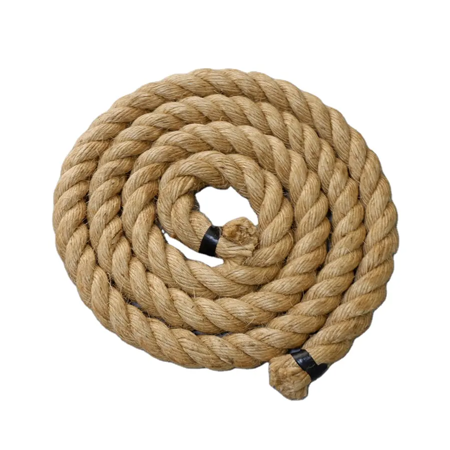 Hot sales 100% Natural material 4mm 6mm 8mm 10mm Twisted jute sisal Rope DIY decoration Cord