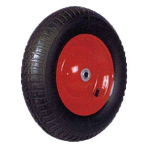 Roues de brouette en caoutchouc solides et résistantes à l'usure directes d'usine OEM personnalisé pris en charge - Product Image 3