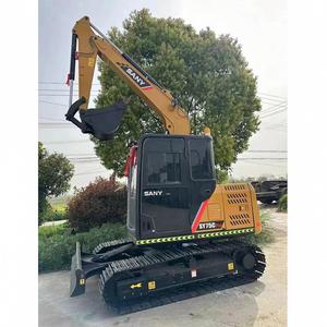 Mini-excavatrice Sany SY75C d'occasion de marque chinoise, faible nombre d'heures de travail, bon état, excavatrice Sany 75C 75Cpro d'occasion - Product Image 4
