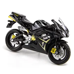 Mô Hình Quy Mô Đúc Mô Phỏng MOQ 1:18 Thấp Mô Hình Xe Máy Suzuki GSX1300