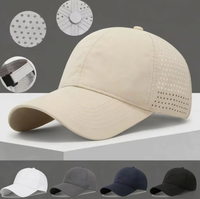 Casquette de baseball respirante en maille à 6 panneaux avec logo personnalisé de haute qualité pour hommes, casquette de camionneur, casquette bec de canard en gros