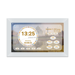 Nouveauté Cadre <span class=keywords><strong>photo</strong></span> numérique intelligent Android WiFi 15,6 pouces Athan Lecteur de Coran islamique Hadith Joueur de prière musulman Azan Adhan Horloge - Product Image 3