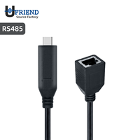 Cable de Consola Tipo-C RS485 RJ45 8P8C Macho de Alta Calidad, Chip FT232RL FTDI, Latón Chapado en Oro, 26AWG, 2M, PVC, CE, RoHS, 6A, Carga Rápida para Computadora