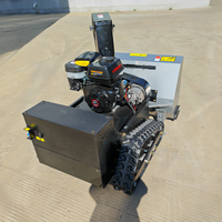 Machine à déneiger à distance avec portée de 1000 m, utilisation prolongée, souffleuse à neige télécommandée