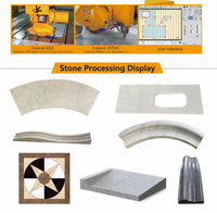 Cortadora CNC Inteligente de 4 Ejes Xianda, Cortadora Automática de Puentes, Cortadora de Azulejos, Mármol, Granito y Piedra, 1200 mm, Alta Eficiencia, Motor de 15 kW