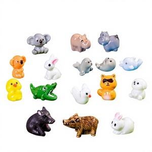 3D Jardín Decorativo Granja Animal Oveja Escultura Resina Caballo Vaca Cordero Conejo Cachorro Piglet <span class=keywords><strong>Ganado</strong></span> pony Perro Pato Pollo Figuritas - Product Image 1