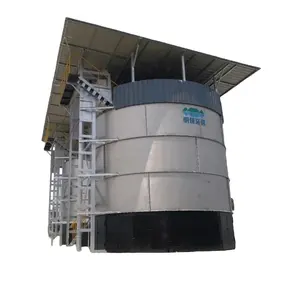 Machine verticale de compost d'engrais organique de réservoir de compost d'engrais organique de haute performance