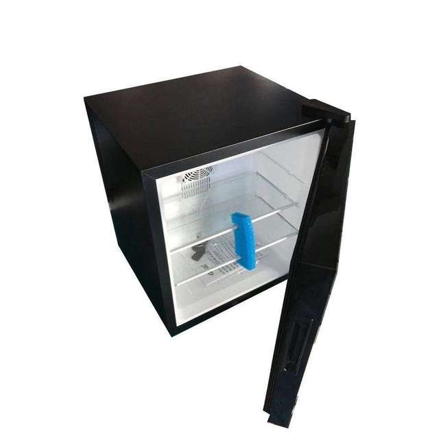 Retro Refrigerator Small Fridge for Office Bedroom Dorm Garage with Adjustable Mode Small Refrigerator Energy Efficient Silent