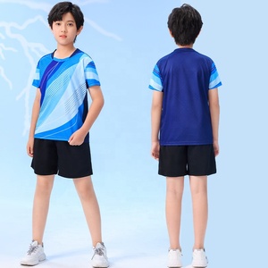 T-<span class=keywords><strong>shirt</strong></span> de tennis à manches courtes pour hommes T-shirts de sport de fitness à la mode T-<span class=keywords><strong>shirt</strong></span> de <span class=keywords><strong>badminton</strong></span> à séchage rapide décontracté à col rond à séchage rapide GJ275 - Product Image 3
