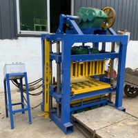 Machine à fabriquer des blocs 5000 KAIDONG QT4-40 semi-automatique pour blocs creux, briques de ciment avec pompe