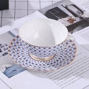Hot Selling Exquisite Bone China Coffee <b>Set</b>, European Afternoon <b>Tea</b> Cup and Saucer - Product Image 5