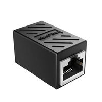 RJ45 Cat 5 Cat 6 Cat6A terminal Coupler pemanjang kabel Ethernet