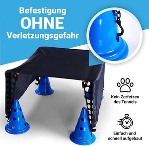 Set de Agilidad para Perros - Obstáculos de Salto, Conos de Entrenamiento, Productos de Entrenamiento para Mascotas, Equipos de Agilidad para Perros - Product Image 3