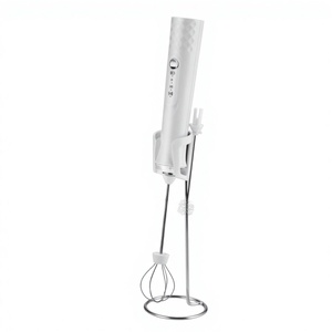 Mousseur à <span class=keywords><strong>lait</strong></span> électrique portable USB 3 vitesses en plastique ABS rechargeable pour café, latte art, cappuccino, matcha - Product Image 1