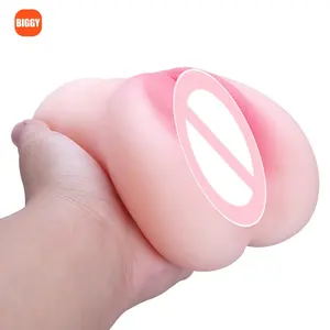 Wholesale 2 In 1 Vagina Anal Pocket Pussy Male Masturbator Cup Sex Toy Artificial Pocket Pussy Textured Vagina Sex Toys For Men