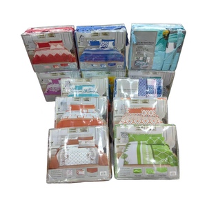 Prix d'usine, ensemble de draps de lit <span class=keywords><strong>6</strong></span> pièces, taille king, style américain, ensembles de literie en microfibre avec drap-housse <span class=keywords><strong>à</strong></span> poche profonde et 4 taies d'oreiller - Product Image 2