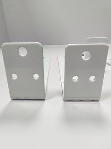 Accessoires de rideaux motorisés électriques en gros Rails en S de couleur blanche Support mural à rail unique - Product Image 6