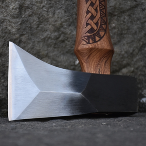 Hacha de batalla hecha a mano de alta calidad, China, clip de Forjado de acero, <span class=keywords><strong>para</strong></span> cortar madera al aire libre, <span class=keywords><strong>para</strong></span> <span class=keywords><strong>Cocina</strong></span> - Product Image 6