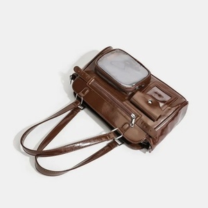 Bolso Ita Personalizado con Múltiples Bolsillos, Resistente al Agua, con Ventanas Dobles de PVC para Tarjetas de Identificación y Credenciales, Fabricante de Bolsos Ita - Product Image 2