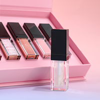 Kits de gloss pour les lèvres de marque privée personnalisés maquillage imperméable pour les lèvres pour filles Kit de rouge à lèvres et emballage de rouge à lèvres