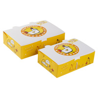 Boîtes d'emballage pour poulet frit à emporter, biodégradables, résistantes à l'huile, pour les ailes de poulet, restauration rapide, vente en gros