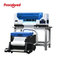 Máquina de impresión por sublimación de camisetas de tela de dos cabezales, tamaño A3, 33cm, 30 cm, TX800, XP600, transferencia directa a película de vinilo, impresora DTF