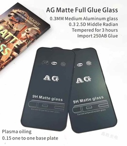 AG Matte Glass chống Tím Matte Tempered Glass bảo vệ màn hình cho <span class=keywords><strong>iPhone</strong></span> 17 16 15 1 <span class=keywords><strong>4</strong></span> Pro Max - Product Image 3