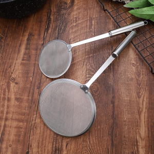 Colador de alimentos DD2416 al por mayor sin asas, cuchara coladora de malla fina de acero inoxidable para cocina - Product Image 4