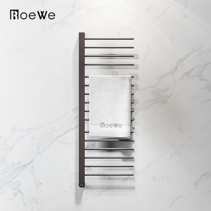 Roewebath CE SAA Zertifizierter Hochwertiger Handtuchheizkörper Edelstahl Elektrischer Handtuchhalter Badezimmer Wandmontierter Beheizter Handtuchtrockner - Product Image 1