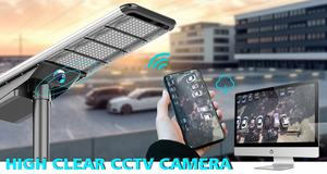 Lampu Jalan Tenaga Surya Outdoor 40w 60w 80w IP67 Terang Tinggi dengan Baterai untuk Jalan & Lanskap - Product Image 4