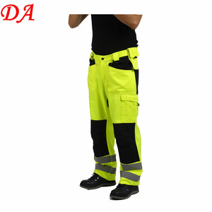 Xây dựng làm việc quần phản quang an toàn hàng hóa quần với đầu gối Pad Túi Polyester Chất liệu Nhà cung cấp từ Trung Quốc - Product Image 6