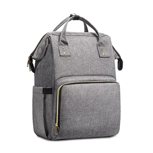 Sac à dos à couches portable personnalisé avec coussin à langer étanche à 2 couches facile à ouvrir sac de créateur de grande capacité pour <span class=keywords><strong>les</strong></span> mamans et <span class=keywords><strong>les</strong></span> papas - Product Image 1