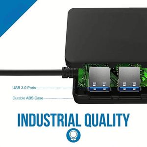 4 Port <b>USB</b> 3.0 Hub <b>USB</b> Hub High Speed <b>Type</b> <b>C</b> Splitter <b>USB</b> 3.0 2.0 Ports <b>Adapters</b> for PC Computer Accessories Multiport HUB - Product Image 6