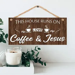 Home Art Plaquette Art Craft Vintage Rechthoek Houten Wandbord Rechthoek Hout Opknoping Bord Voor Thuis Muur Keuken Koffiebar Decor