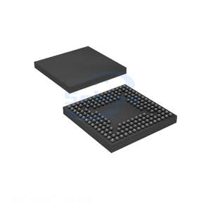 Composants électroniques intégrés en stock 164 TFBGA IC FPGA 101 E/S 164MBGA Ic 10CL010ZM164I8G - Product Image 1
