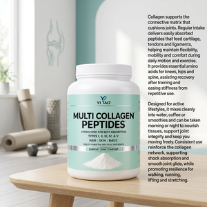 Poudre de peptides de collagène hydrolysé OEM/ODM à marque privée 300G – Favorise l'élasticité de la peau, la santé des cheveux, des ongles et des articulations - Product Image 5