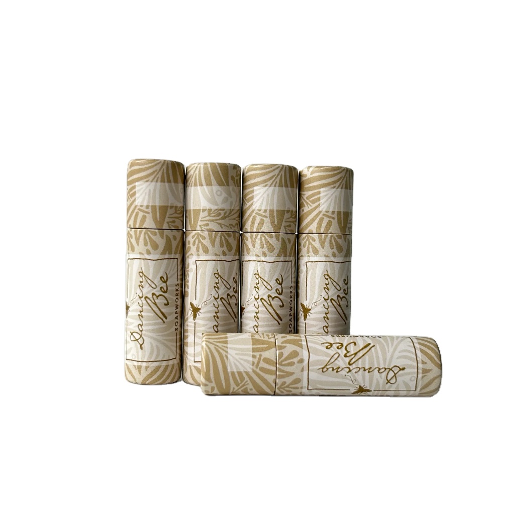 Paper Tube Lipstick Boxes Packaging Waterproof Recyclable Cardboard Packaging Tube Box Paper Box