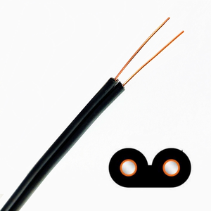 Haute qualité 2 Core Cat3 extérieur PVC veste fil de chute câble téléphonique en gros pour la connexion d'équipement de Communication <span class=keywords><strong>extérieure</strong></span> - Product Image 3