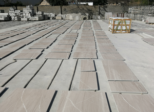 फेसडे के लिए तारकीय ऐश उच्च ग्रेड बड़े स्लैब बेज ग्रे पत्थर - Product Image 4