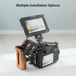 Smallrig Cage สําหรับ <span class=keywords><strong>Sony</strong></span> <span class=keywords><strong>Alpha</strong></span> <span class=keywords><strong>A6600</strong></span>/Ilce 6600 กล้องมิเรอร์เลสพร้อมที่ยึดรองเท้าเย็น -CCS2493 - Product Image 2