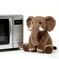 Jouets en peluche chauffants et douillets, parfumés à la lavande, personnalisés, en forme de dessin animé, pour four, jouets lestés, animaux pour micro-ondes, cadeau pour enfants