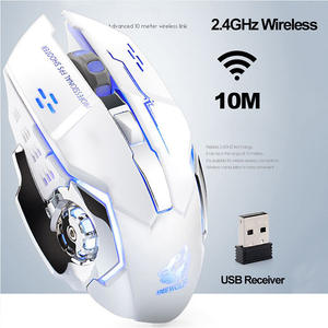 Mouse da Gaming Wireless Ricaricabile Free Wolf X8 Mini per Destrorsi con Funzioni Silenziose e Luminose - Product Image 3