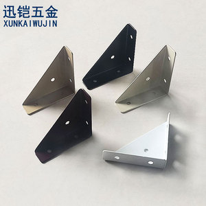 Soporte Triangular Xunkai Wujin de Acero Laminado en Frío, Ángulo de 90 Grados, para Herrajes de Muebles - Product Image 2