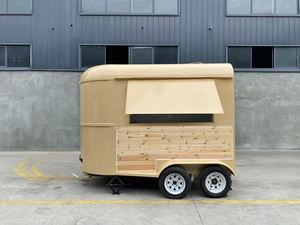 Remorque pour chevaux Bar mobile Chariot à crème glacée Bonbons Café Remorque vintage Remorque pour chevaux - Product Image 3