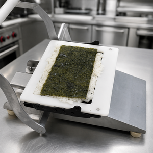 Machine à rouler les sushis carrés manuelle QD-JM40, en acier inoxydable, pour la préparation de makis, presse à sushis pour les restaurants de restauration rapide - Product Image 6