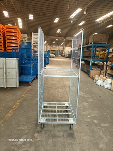 कारखाने थोक मूल्य भारी शुल्क कार बहु-उद्देश्य रसद पिंजरे ट्रॉली उच्च भार क्षमता के साथ - Product Image 6