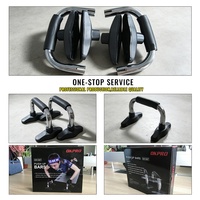 Barres de pompes portables OKPRO pour musculation et fitness avec poignées en mousse, logo personnalisé, vente en gros usine