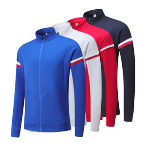 Hot Sale Workout Quick Dry <b>Jackets</b> Breathable Polyester <b>Light</b> Weight <b>Jackets</b> Mens Gym Zipper <b>Jackets</b> - Product Image 1