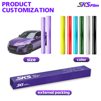 Film vinyle pour voiture, enveloppement complet de la carrosserie, film vinyle brillant de haute qualité, film vinyle changeant de couleur, rouleaux de film vinyle pour autocollants de voiture, film de protection de peinture PPF