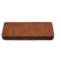 Étui rigide pour lunettes homme/femme, étui à lunettes en cuir PU portable anti-écrasement, boîte de rangement pour lunettes de soleil, pochette pliable pour lunettes